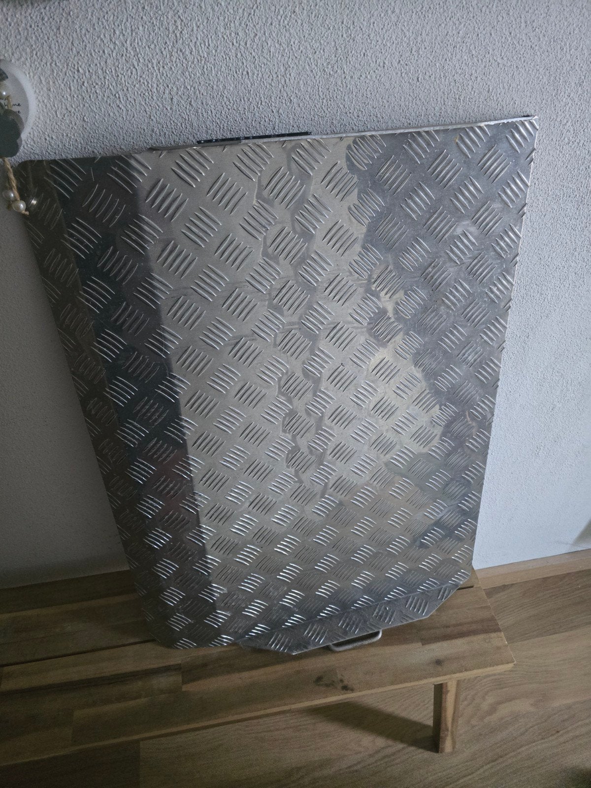 Aluminium op rijd plaat, Ophalen, Zo goed als nieuw
