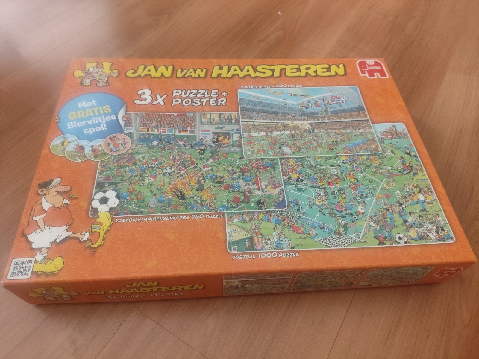 jan van haasteren voetbal, Verzenden, Gebruikt