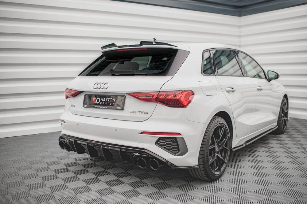 Diffuser + imitatie eindtips - Audi A3 S-Line Sportback 20+, Ophalen of Verzenden
