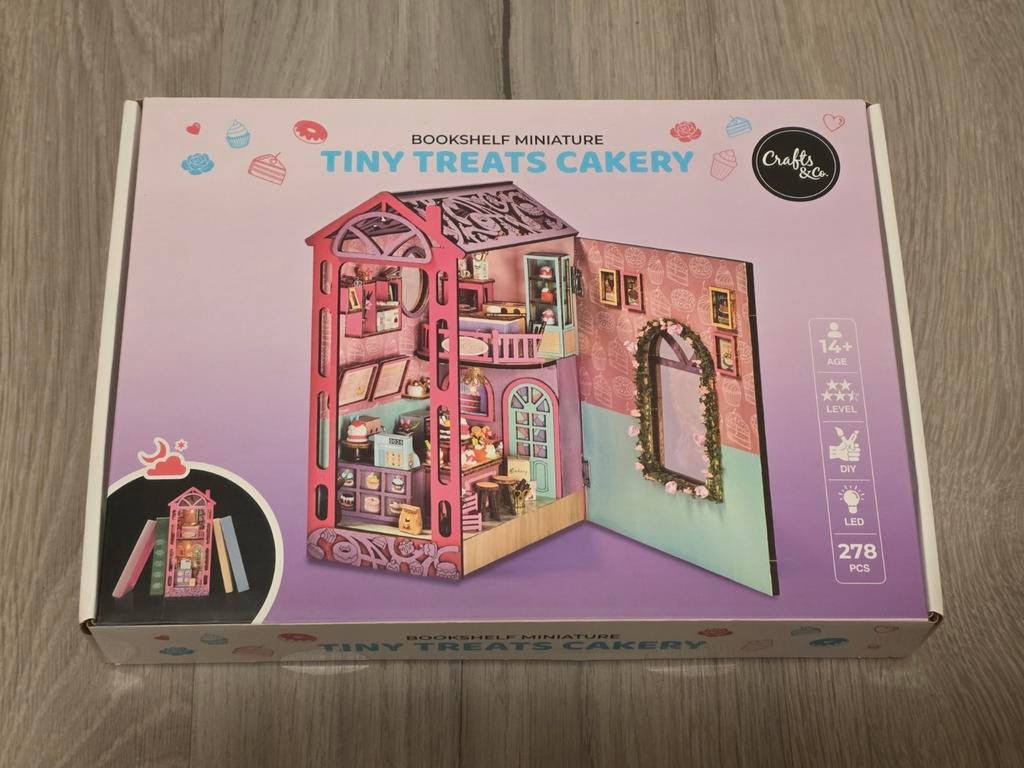 Tiny Treats Cakery crafts & co, Hobby en Vrije tijd, Knutselen, Overige thema's, Nieuw, Meerkleurig, Educatief