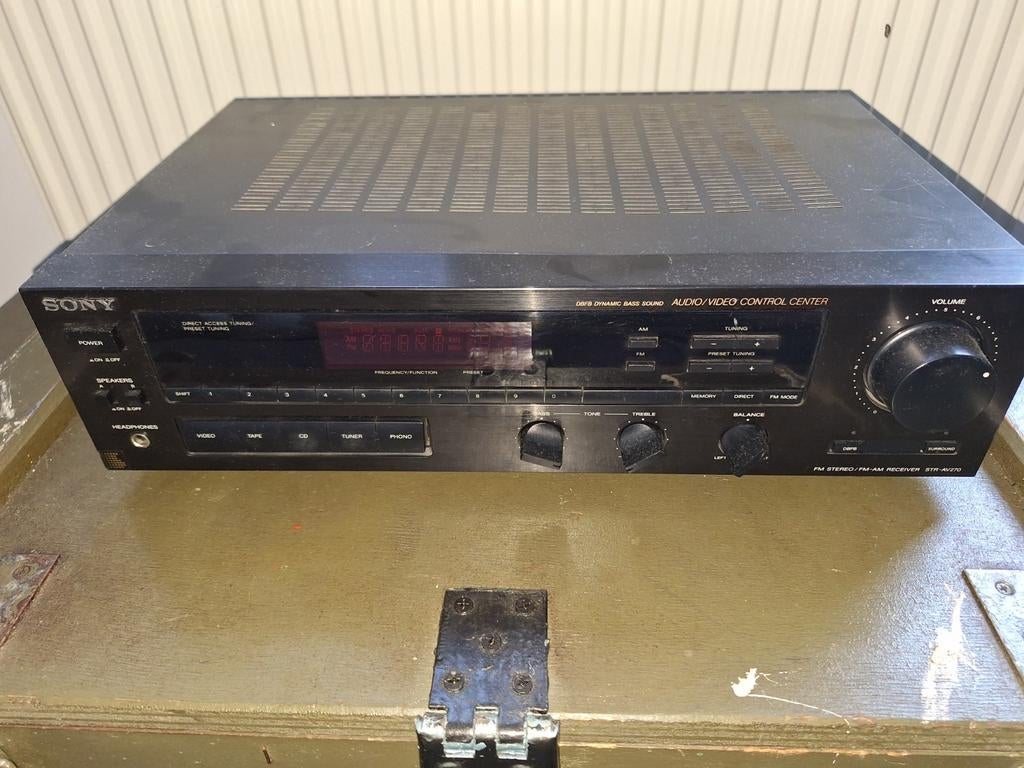 Sony STR-AV270X Stereo FM-AM Receiver - Vintage Audio, Ophalen of Verzenden, Gebruikt, Sony