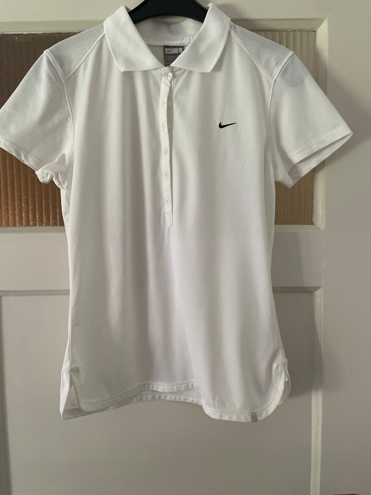 Nike Dames Tennispolo - Maat L - Zo goed als nieuw, Nike, L00, Ophalen of Verzenden, Zo goed als nieuw