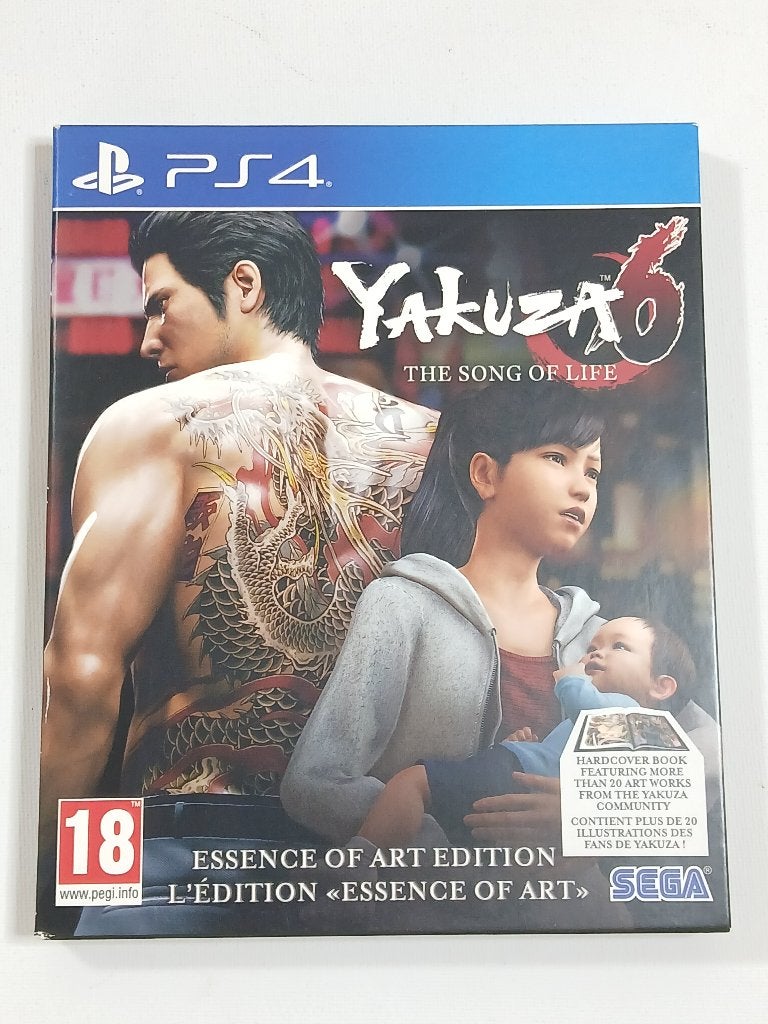 Yakuza 6: The Song of Life - Essence of Art Edition  PS4, Avontuur en Actie, Vanaf 18 jaar, Verzenden, 1 speler