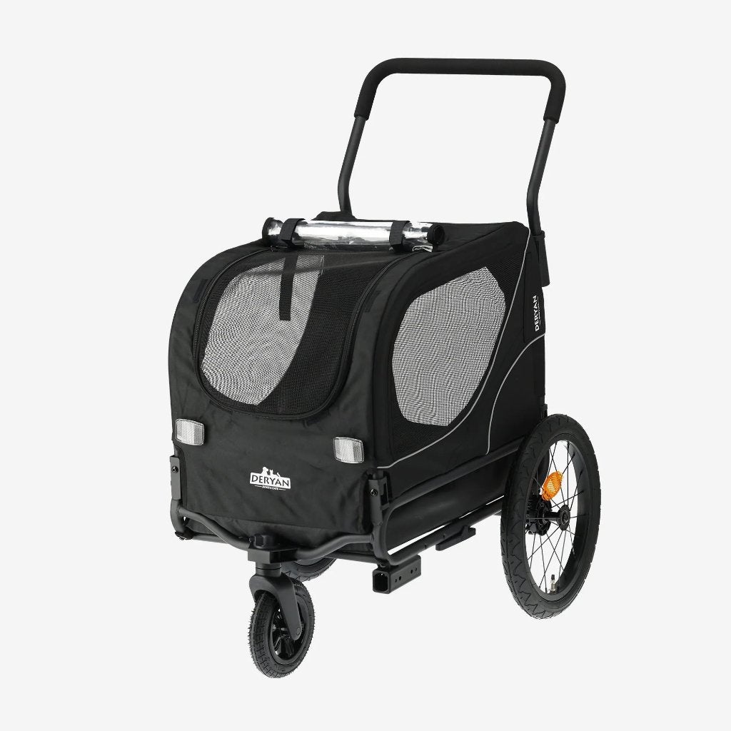 Honden fietskar 2-in-1, Verzenden, Nieuw, Hondenkar, Opvouwbaar