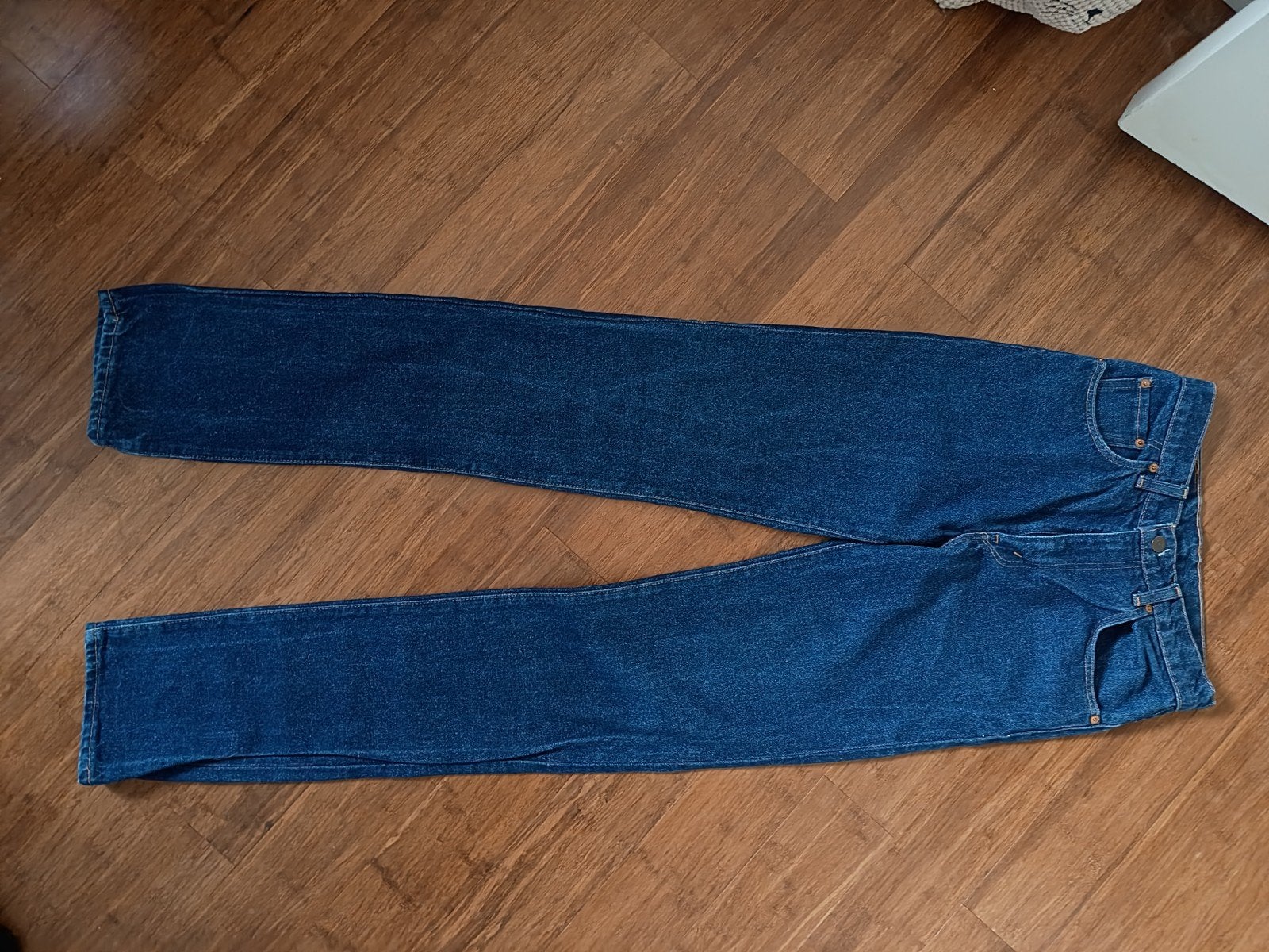 Levi's 601 spijkerbroek W29 L34 vintage dikke denim, Kleding | Dames, Ophalen of Verzenden, Zo goed als nieuw, Blauw