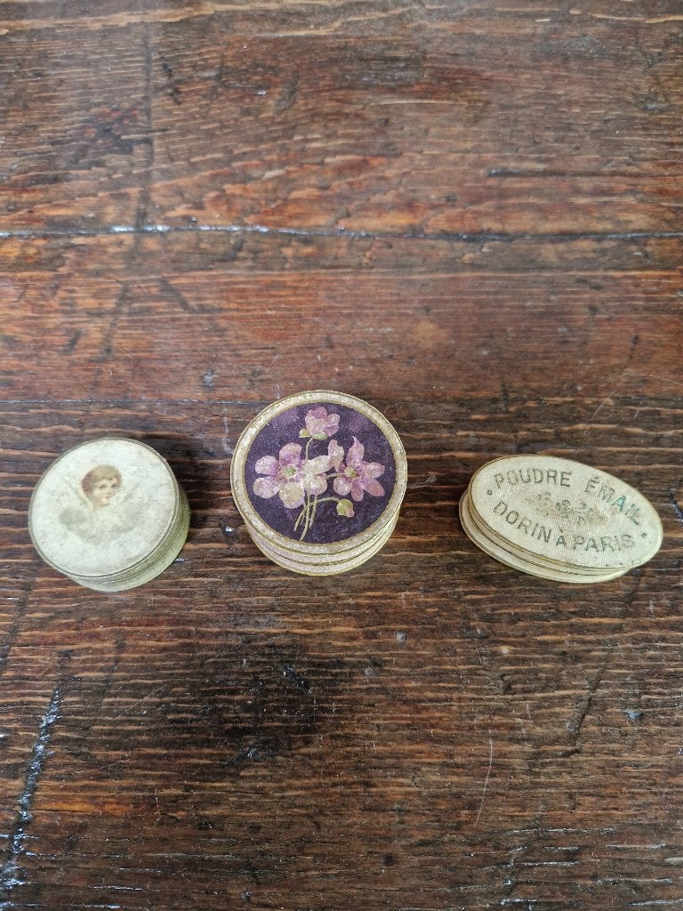 3 pillendoosjes - poederdoosjes, Antiek en Kunst, Ophalen of Verzenden