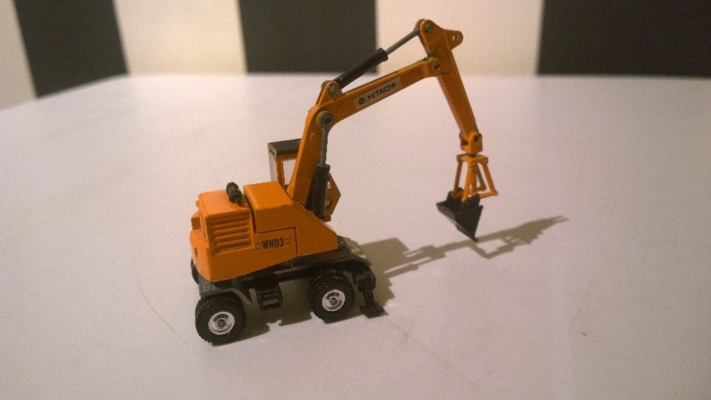 Grip zechin, hitachi wh03 mobiele kraan met knijper, Ophalen, Gebruikt, Overige typen