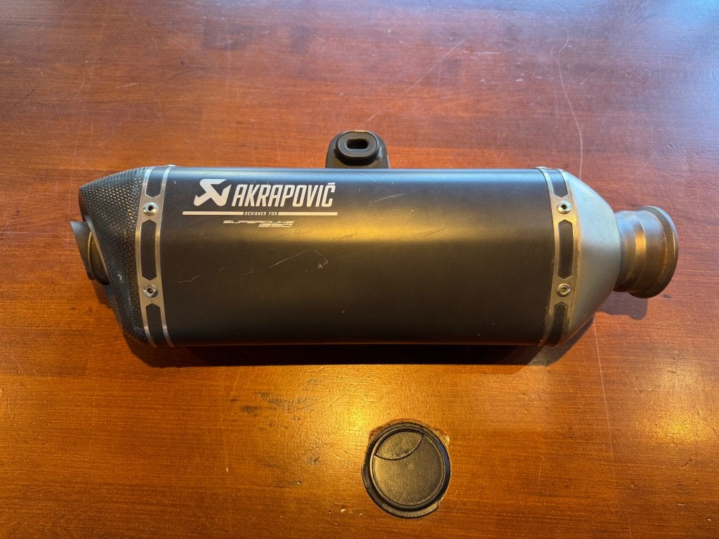 Akrapovic slip on line ktm 1290 superduke, Gebruikt, Akrapovic exhaust system Technolagy, Ophalen of Verzenden, Malo Huda 8A, Ivancna Gorica, 1295, Slovenia
