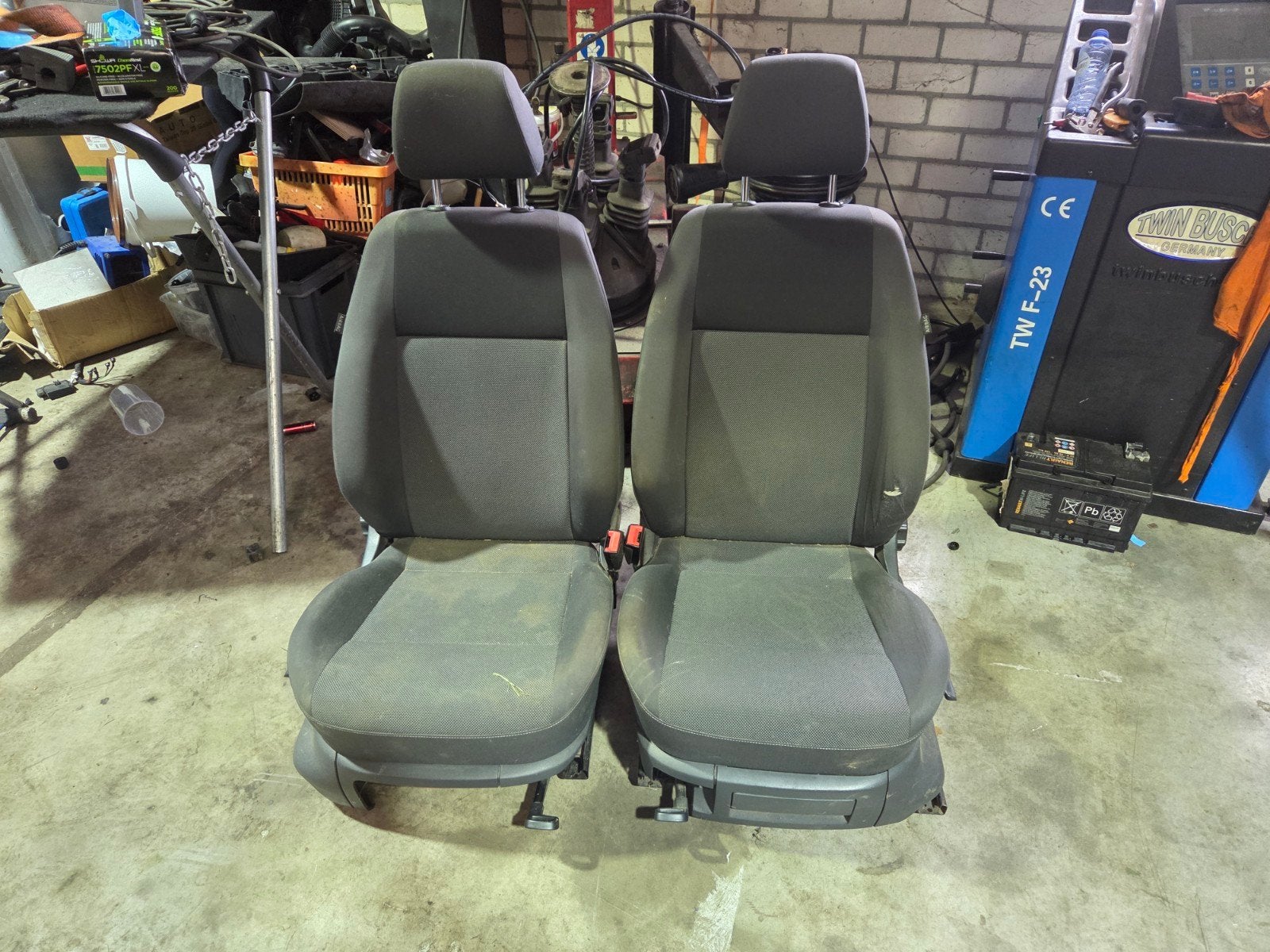 Caddy voorstoelen met stoelverwarming 2014, Ophalen of Verzenden, Volkswagen