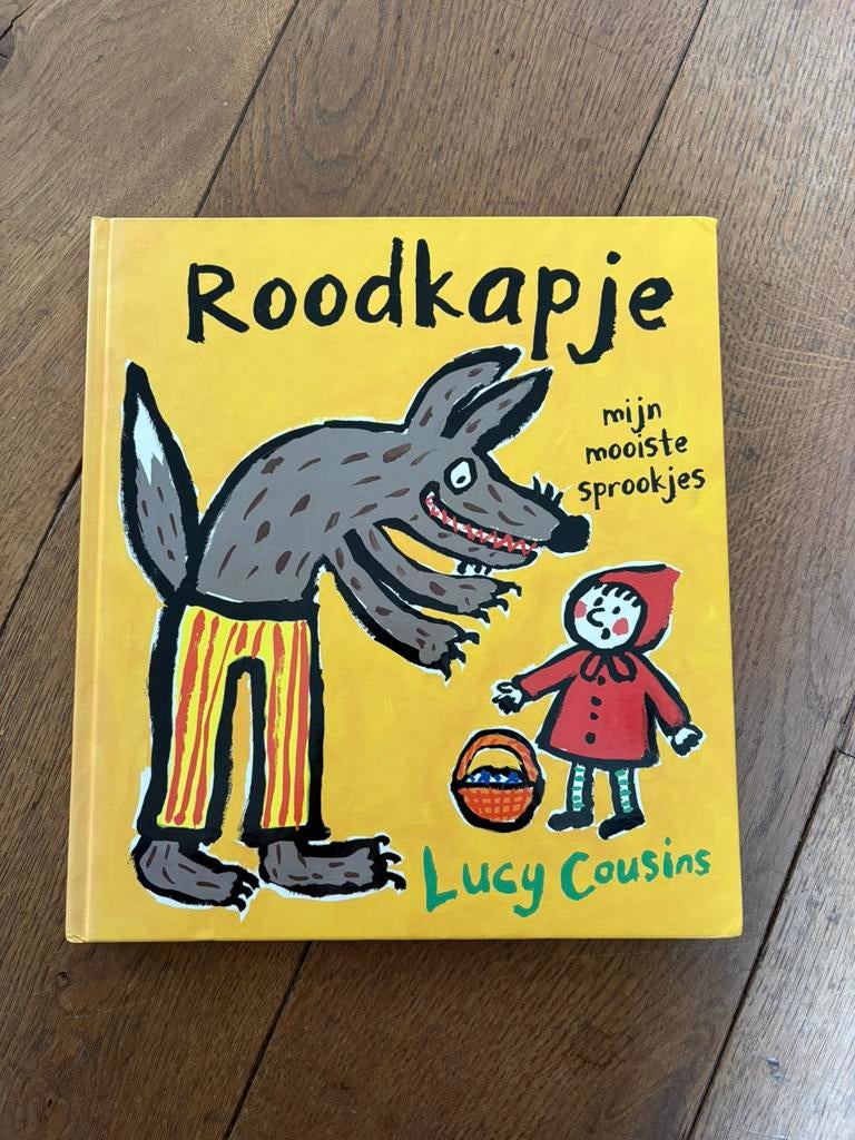 Lucy Cousins - Roodkapje, Boeken, Lucy Cousins, Ophalen of Verzenden, Zo goed als nieuw, Sprookjes