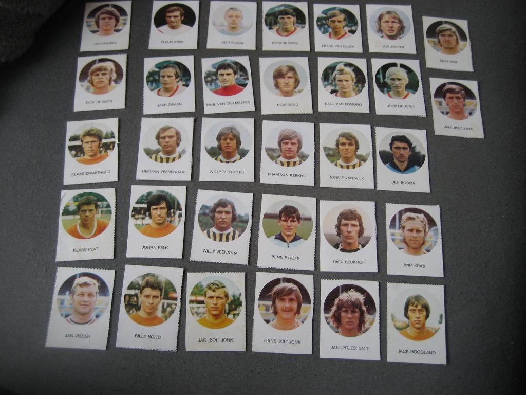 oude voetbal plaatjes 1-0, Verzamelen, Ophalen of Verzenden, Gebruikt, Overige binnenlandse clubs, Poster, Plaatje of Sticker