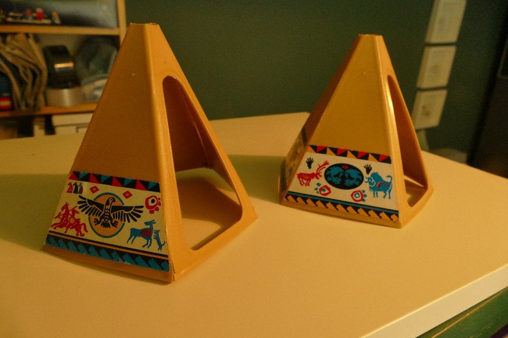 playmobil - indianententen / tipi's, Ophalen of Verzenden, Gebruikt