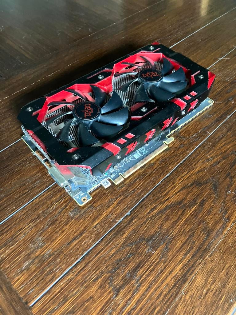 PowerColor Red Devil RX 580 8GB – goed werkende gaming GPU, Computers en Software, Videokaarten, PCI-Express 3, AMD, Ophalen of Verzenden