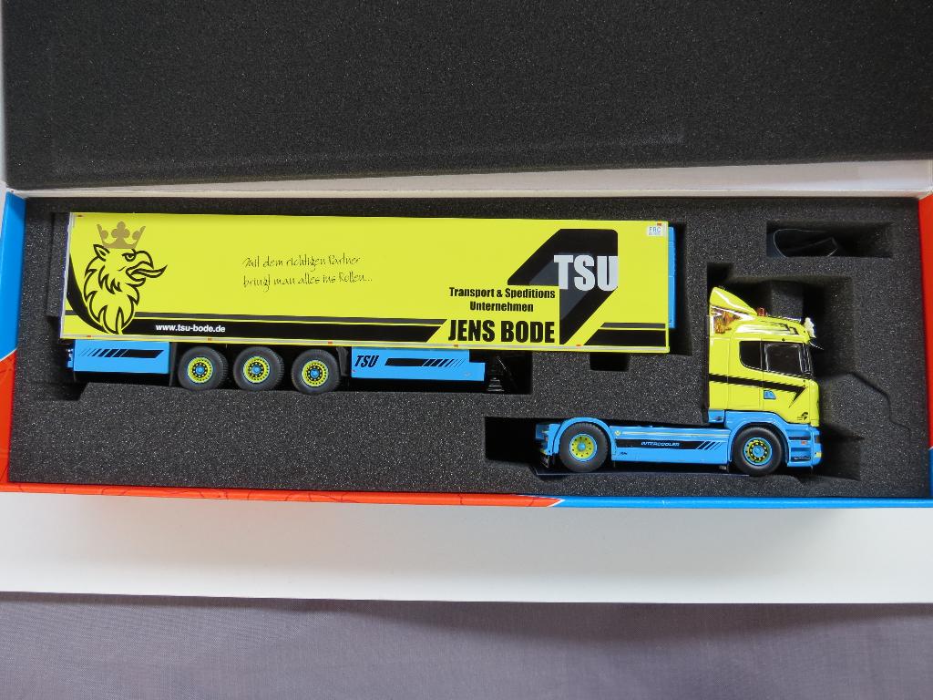 TEKNO SCANIA 'JENS BODE', Ophalen of Verzenden, Zo goed als nieuw, Bus of Vrachtwagen, Tekno