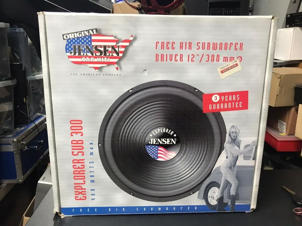 2Rockford Fosgate Speaker Sub10/jensen explorer sub 300, Ophalen