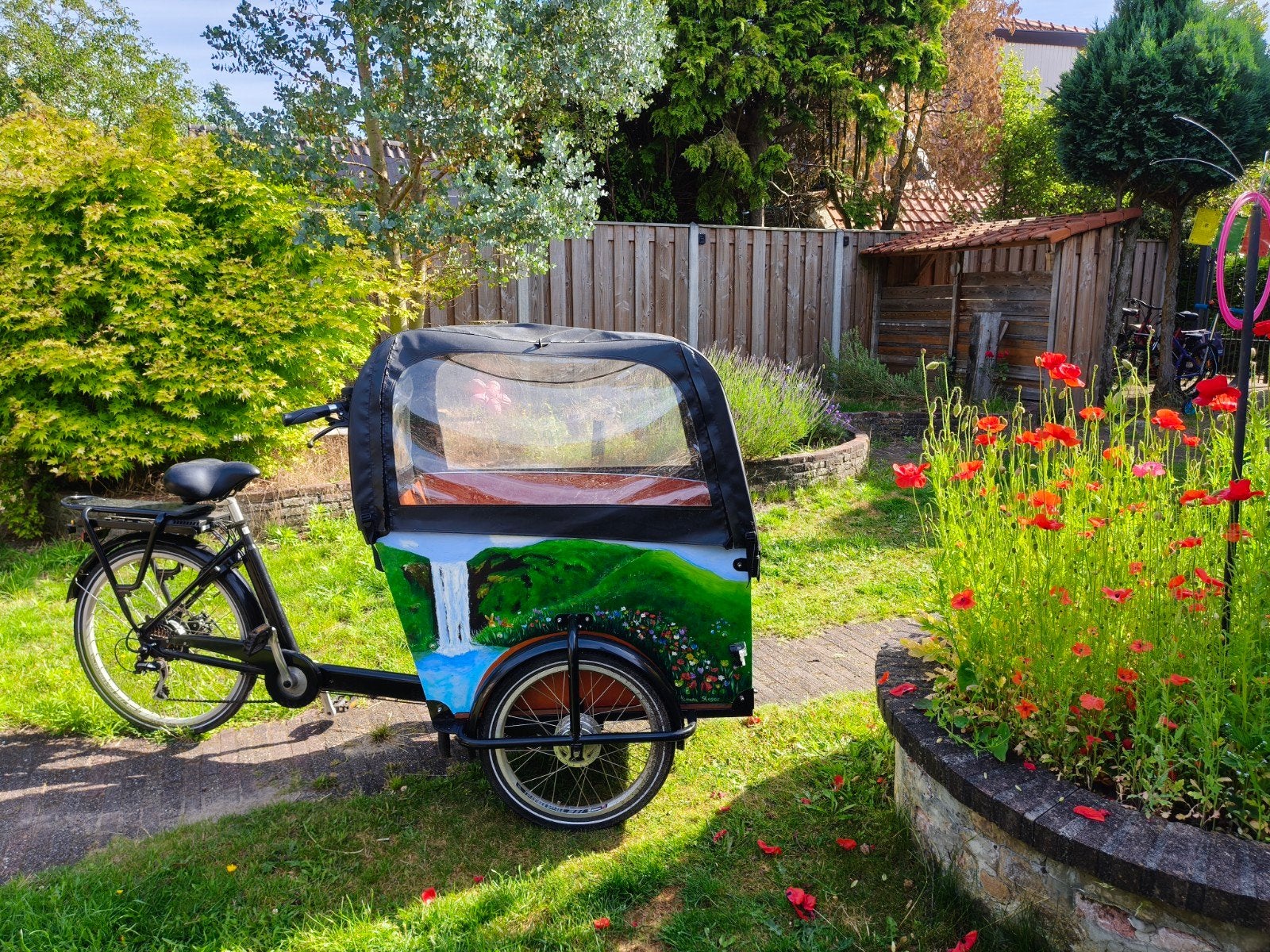Super leuke Babboe big e. 500w.  VASTE PRIJS, Fietsen en Brommers, Ophalen, Zo goed als nieuw, 4 kinderen of meer, Elektrisch