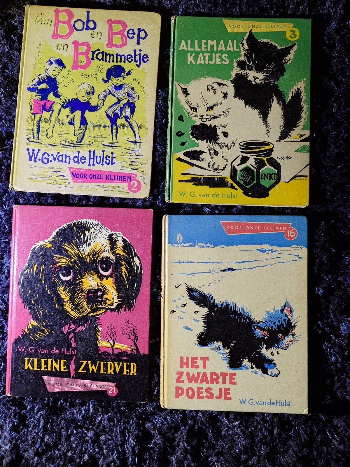 Boekjes van W.G. van den Hulst - 4x BOEK (0,90 totaal), Boeken, Ophalen of Verzenden, Gelezen, W.G. van de Hulst, Fictie algemeen