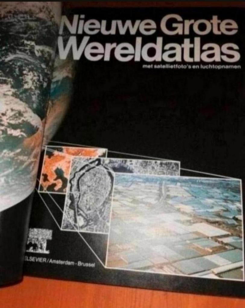 Nieuwe Grote Wereldatlas - Argus Elsevier, Boeken, Overige atlassen, Ophalen of Verzenden, 1800 tot 2000, Wereld