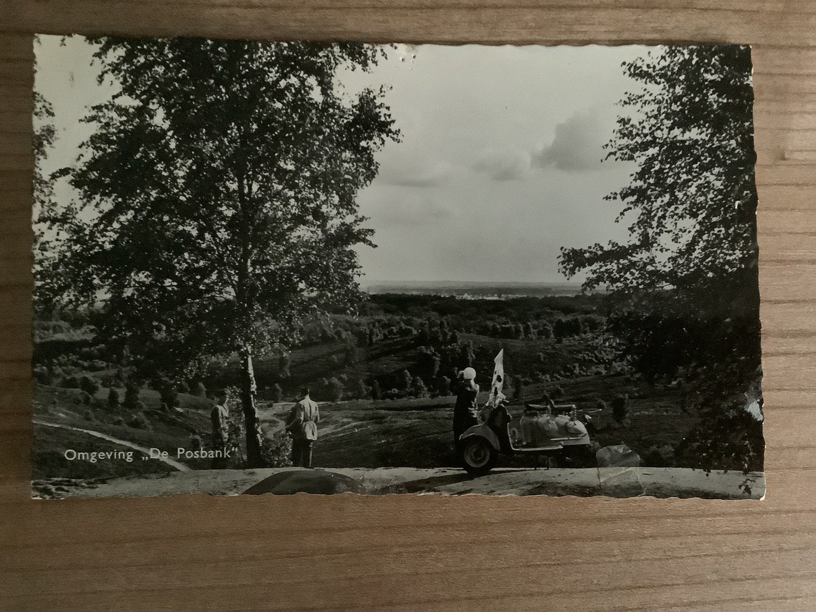ansichtkaart Posbank, Verzenden, Gelopen, Gelderland