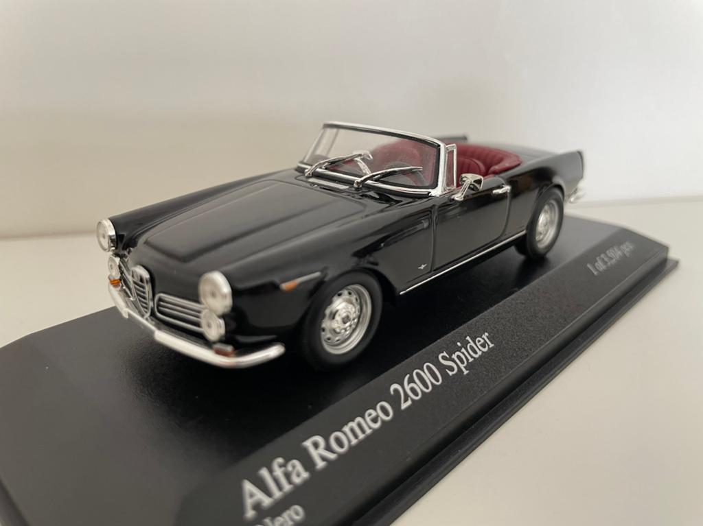 Minichamps Alfa Romeo 2600 Spider, Ophalen of Verzenden, Auto, MiniChamps