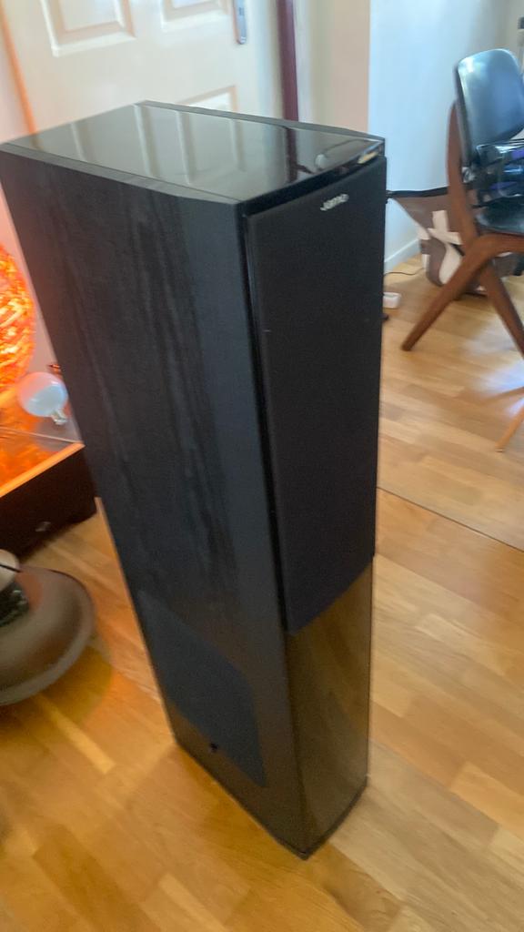 2x Jamo s-606, Subwoofer, Zo goed als nieuw, 120 watt of meer, Ophalen