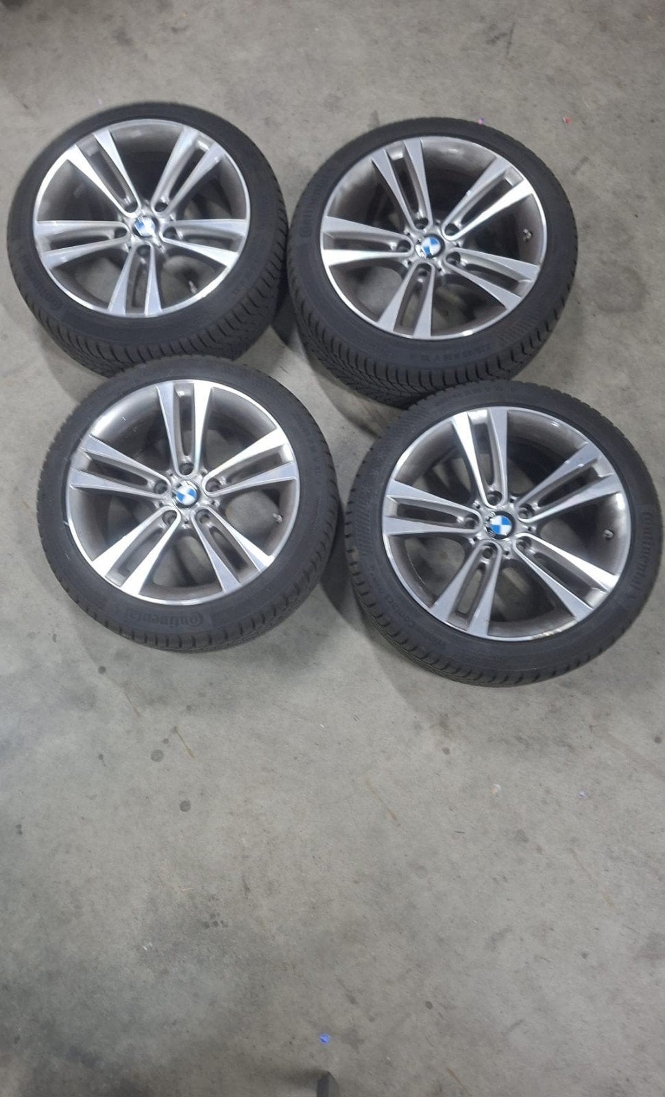 Continental Winterbanden met BMW Velgen 225/45 R18, Ophalen of Verzenden