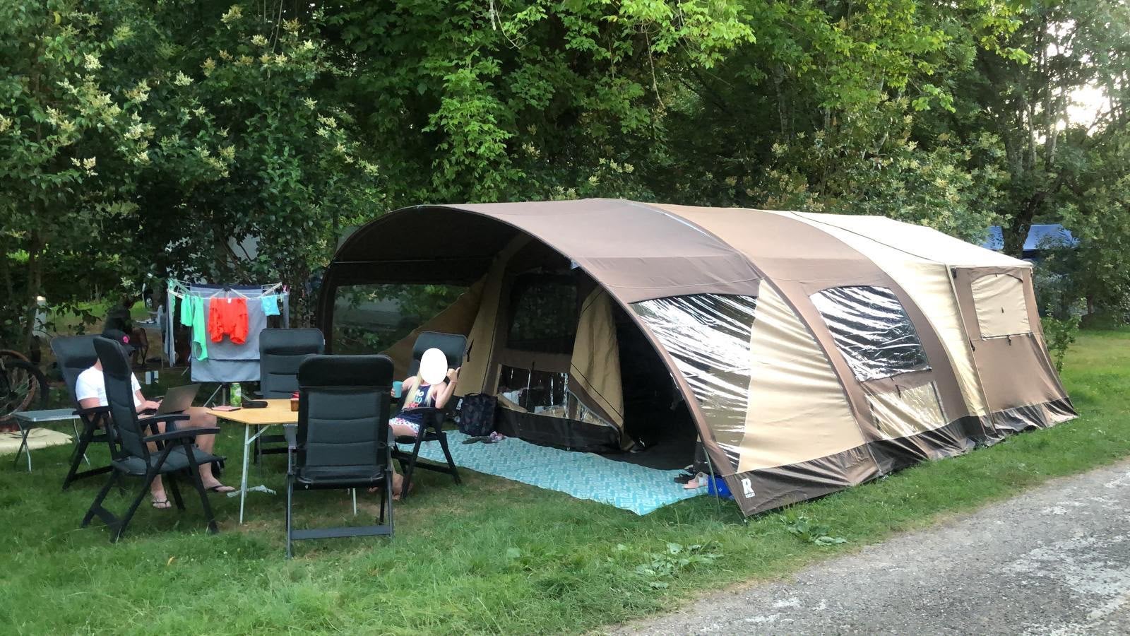Raclet Safari GL (2021), Caravans en Kamperen, Vouwwagens, Ophalen, Beige, Raclet, Aanwezig