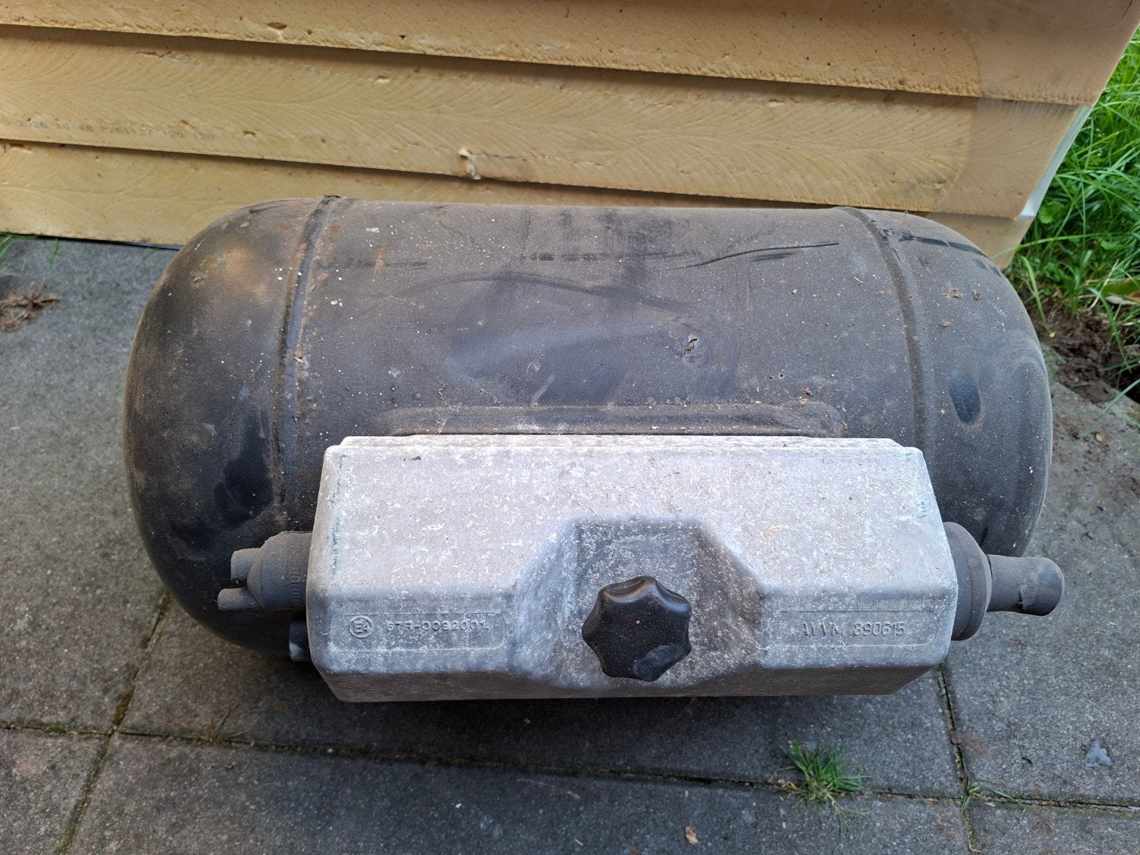 Kleine lpg tank, 35 liter, in goede staat., Ophalen