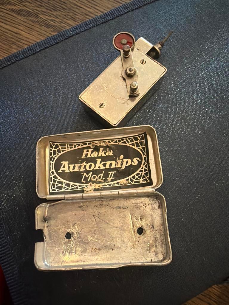 Vintage Haka Autoknips Mod. II - Jaren '30 Fotografie, Ophalen of Verzenden, Gebruikt