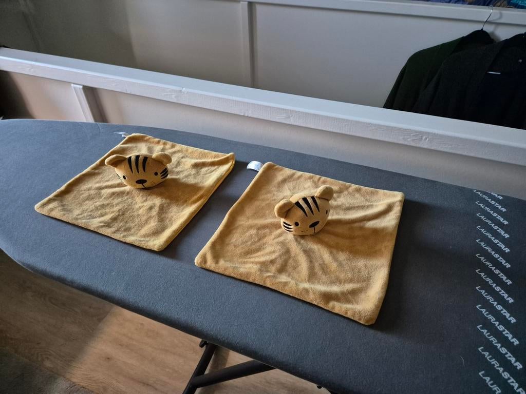 Bambino / Kruidvat - Knuffeldoekjes Tijger 2 stuks, Ophalen of Verzenden, Nieuw, Overige typen