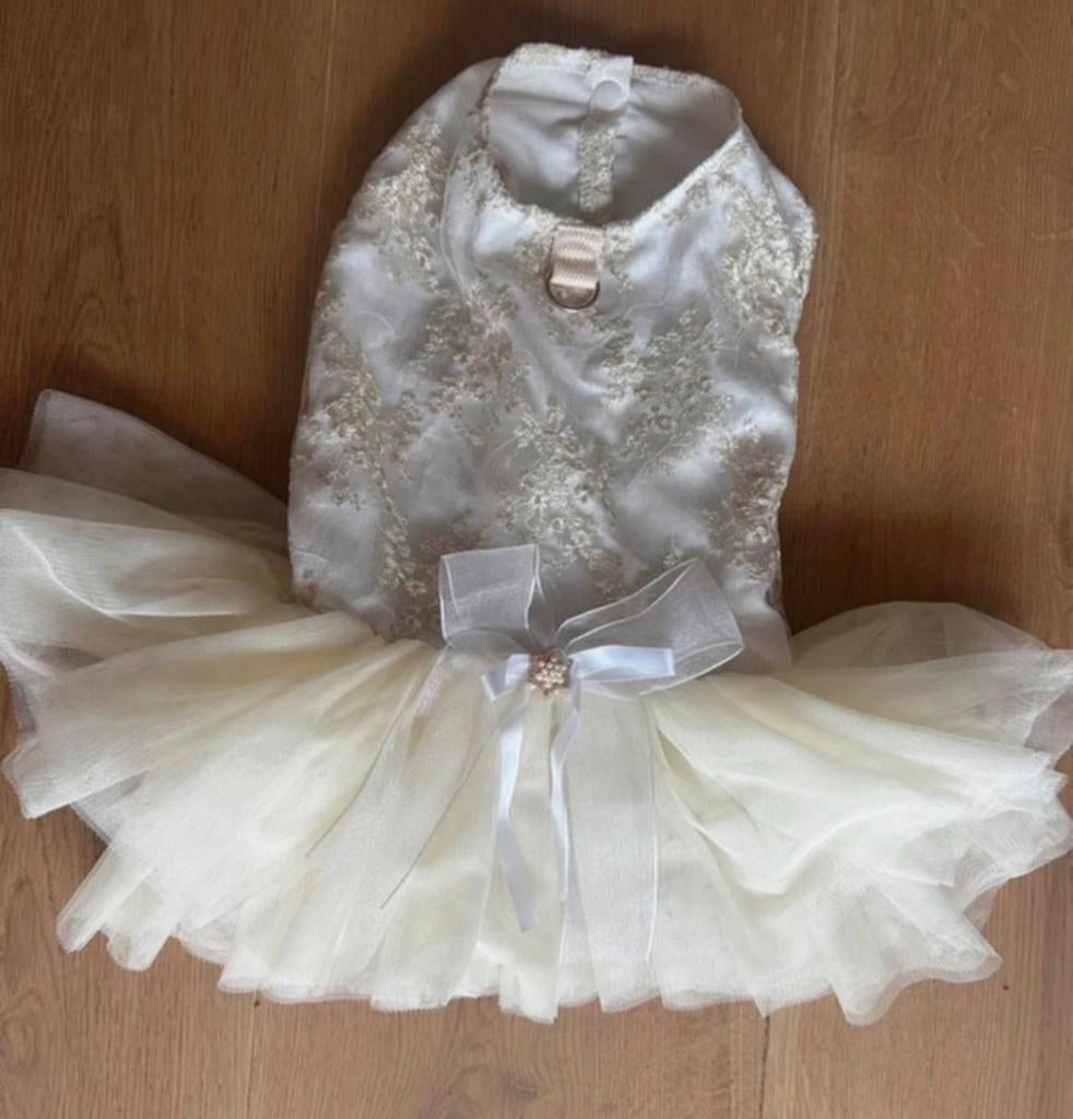 Honden katten jurk jurkje bruiloft idee - dog dress wedding, Ophalen of Verzenden, Nieuw