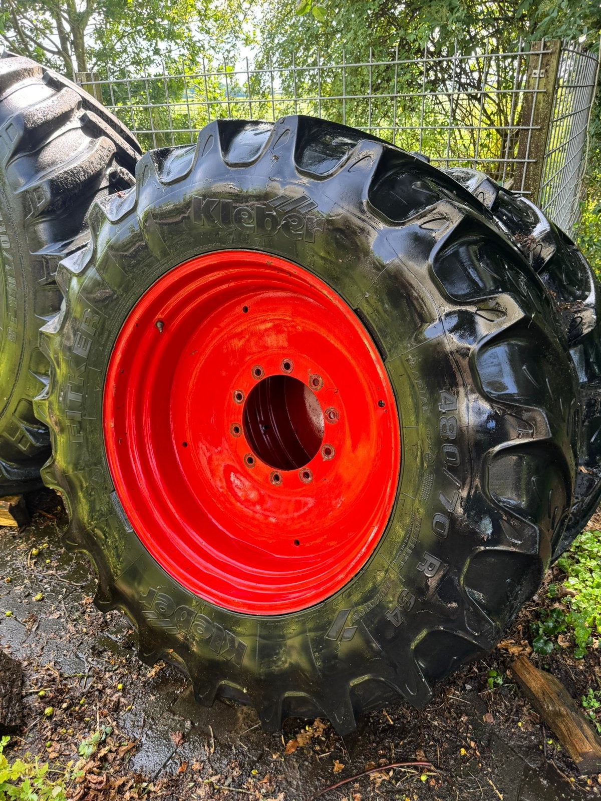 Fendt velgen 16x34 10-gaats, Ophalen