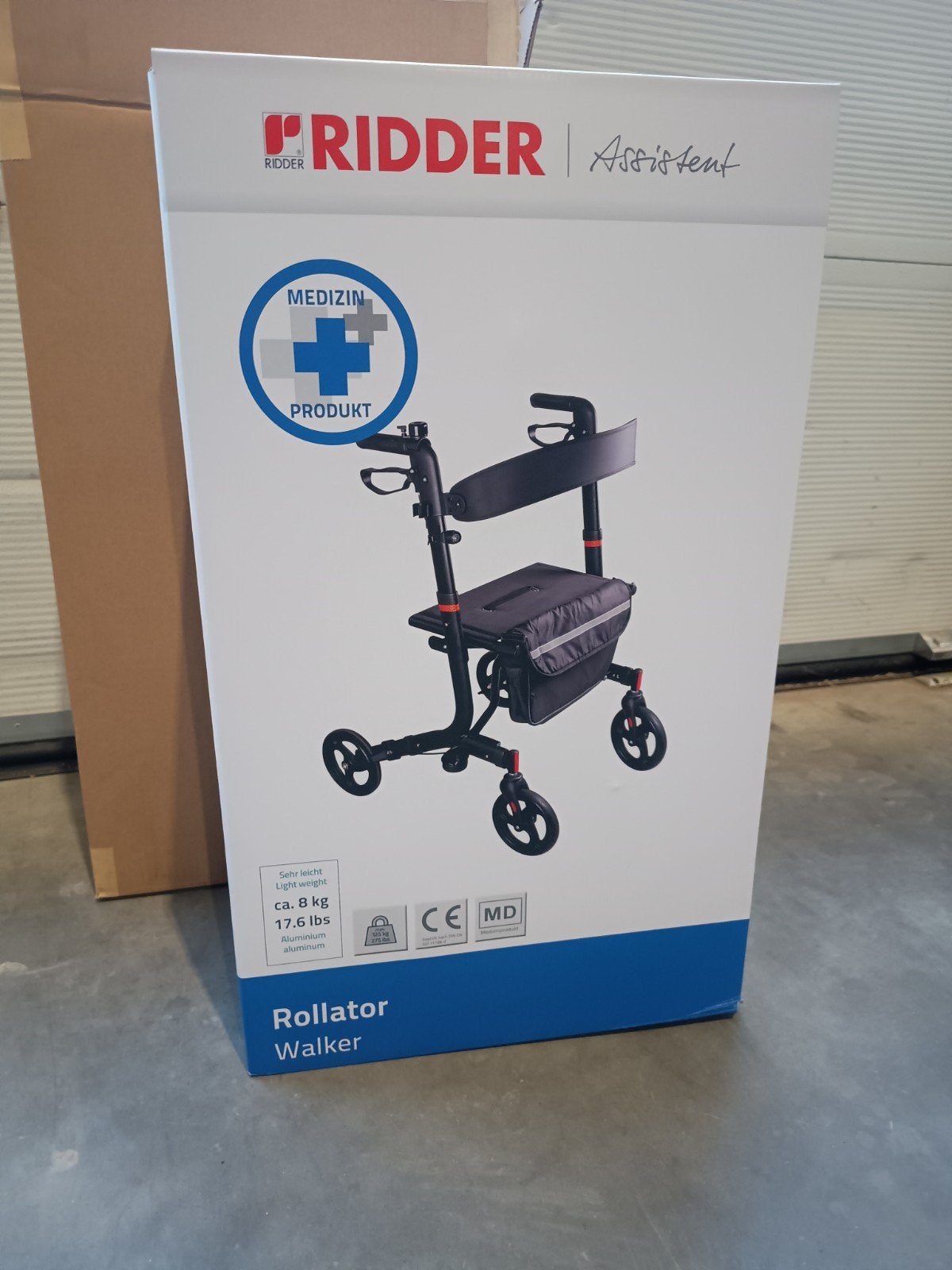 Ridder Rollator Comfort Plus Premium Lichtgewicht Ongebruikt, Diversen, Ophalen of Verzenden