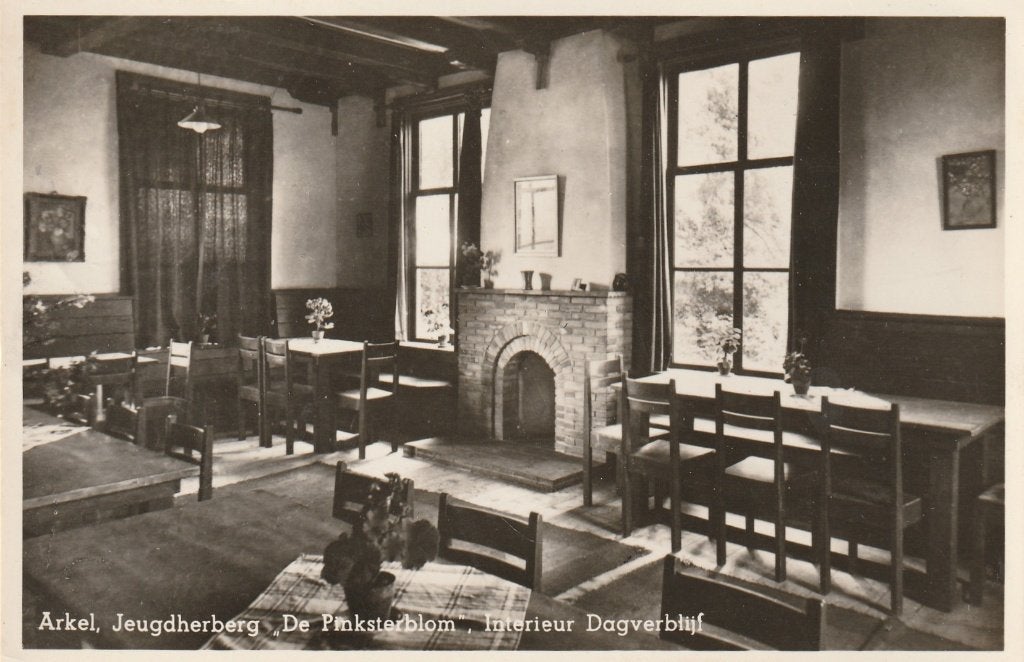 Arkel jeugdherberg De Pinksterbloem, Ophalen of Verzenden, 1940 tot 1960, Gelopen