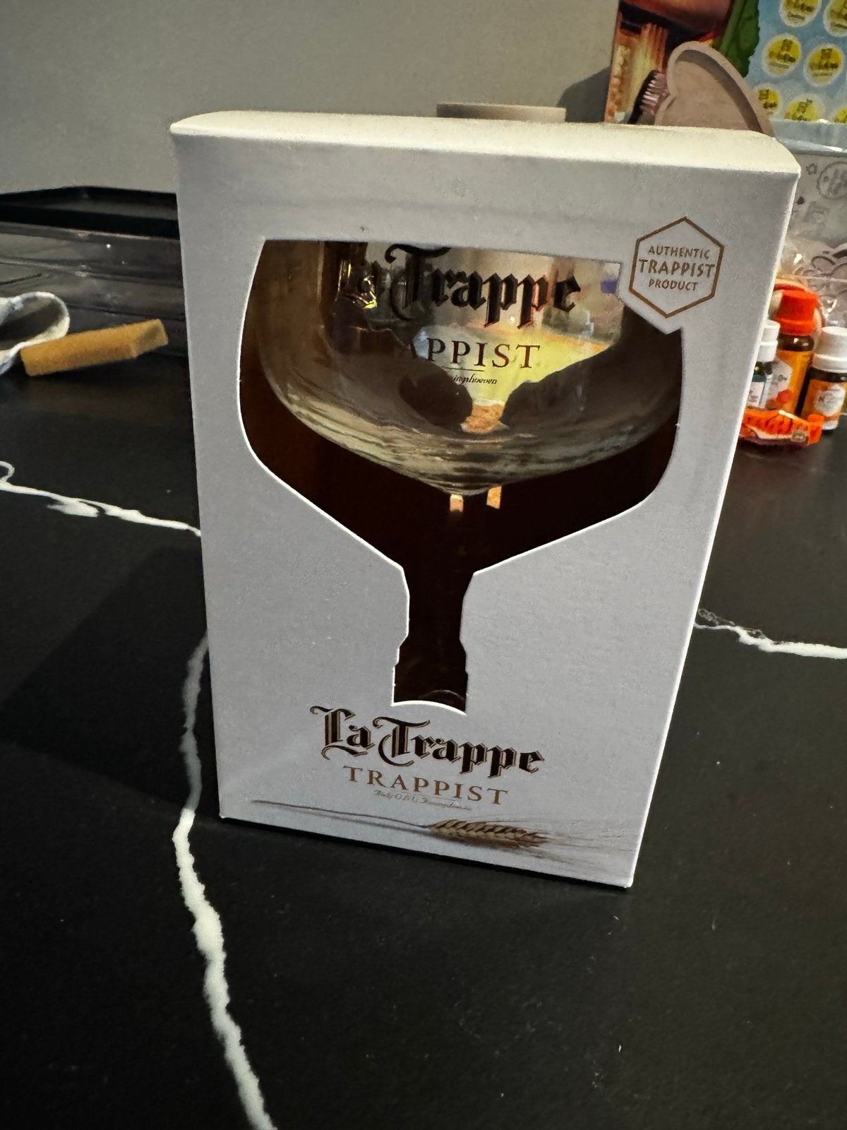 La Trappe Trappist Prior bokaal 25 cl, Ophalen of Verzenden, Nieuw