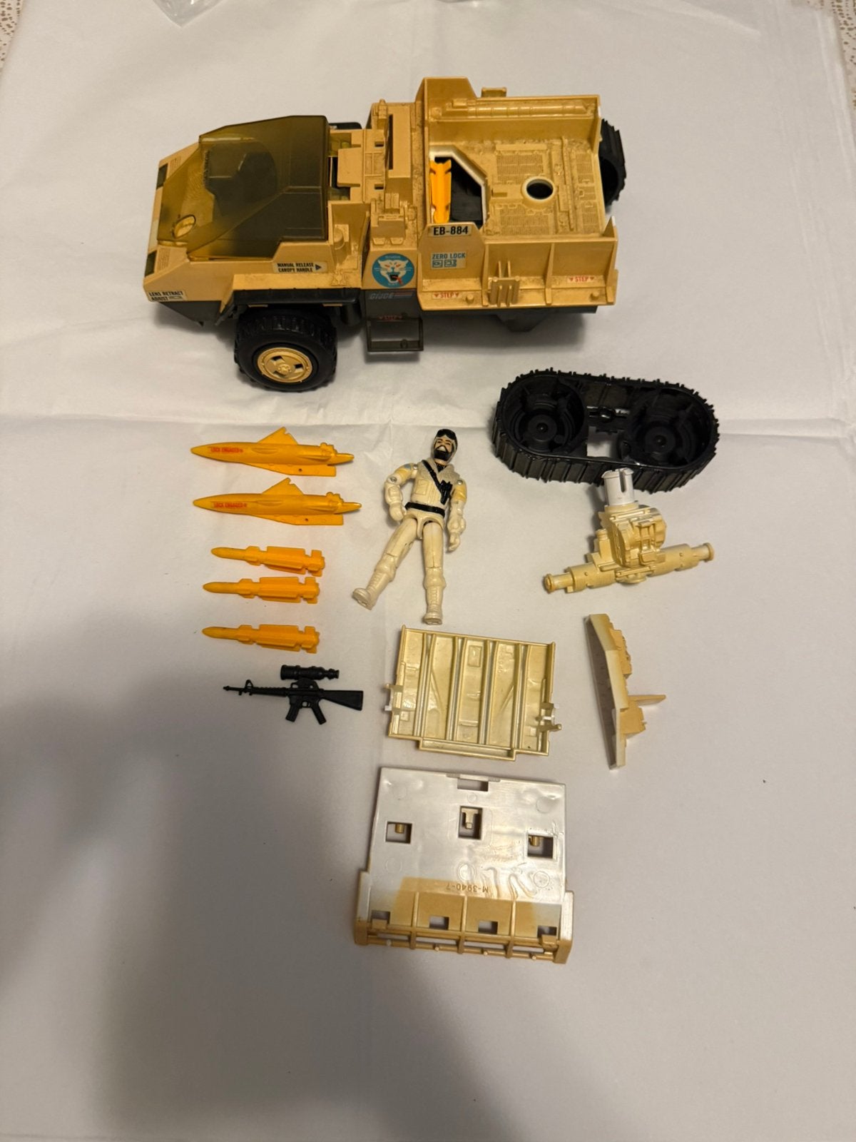 Gi joe vintage tiger cat, Ophalen of Verzenden, Zo goed als nieuw