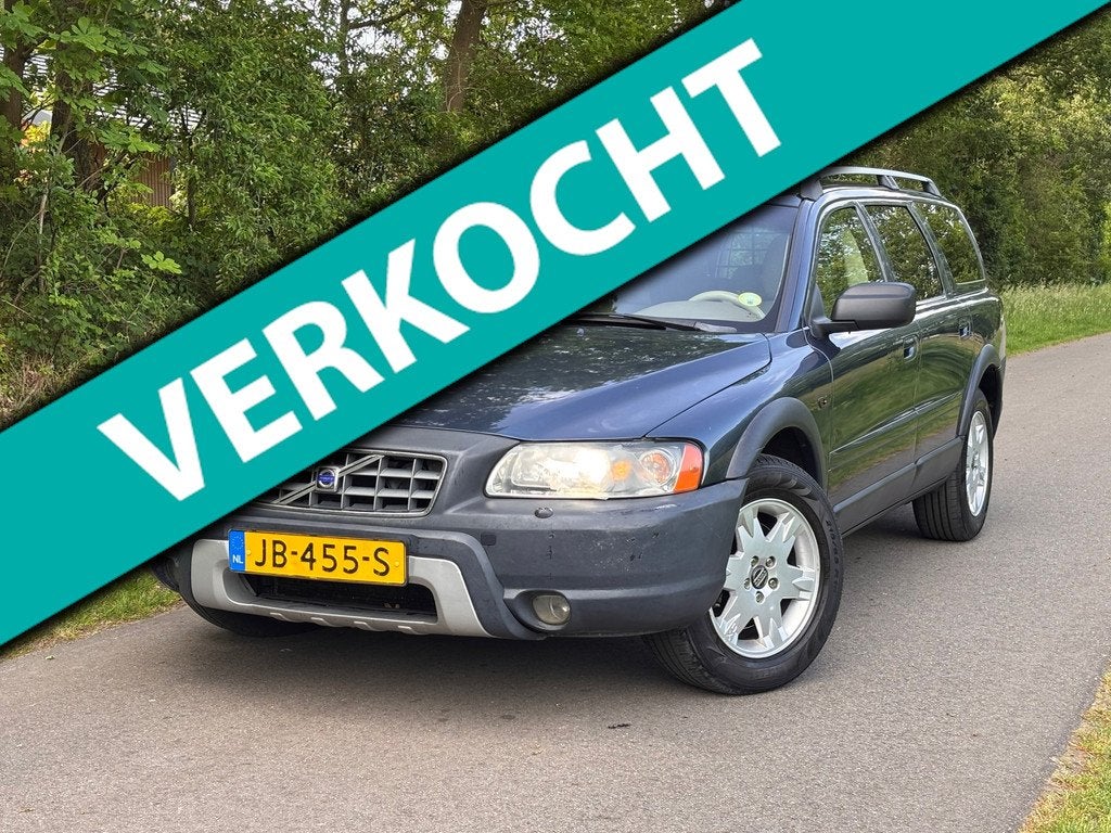 Volvo XC70 2.5 T Ocean Race | Automaat + Pano + Cruise + Led, Auto's, Volvo, Automaat, Blauw, XC70, 2521 cc