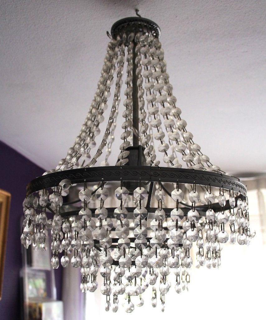 kroonluchter Empire-stijl, Gebruikt, Empire, Metaal, E27 (groot)