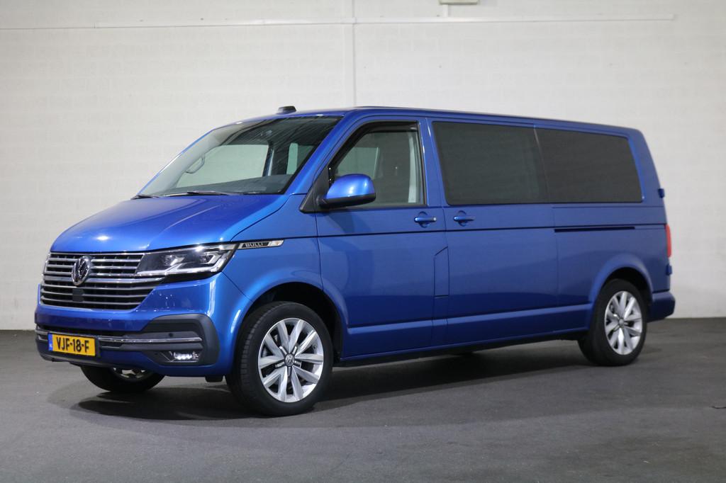 Volkswagen Transporter 2.0 TDI L2 H1 Bulli DC Automaat, Auto's, Stof, Gebruikt, Euro 6, 4 cilinders