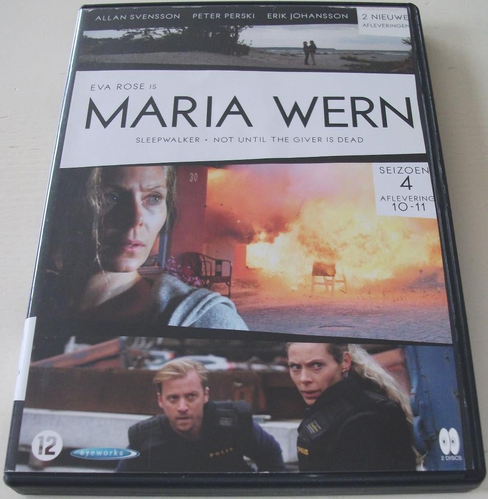 TV-Serie *** MARIA WERN *** Seizoen 4, Vanaf 12 jaar, Ophalen of Verzenden, Gebruikt, Boxset