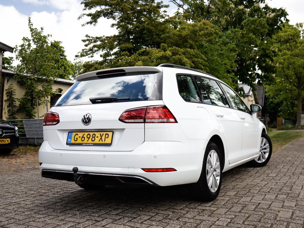 Volkswagen Golf Variant 1.5 TGI CNG Comfortline 1e-Eig. & De, Auto's, 12 maanden, Stof, 4 cilinders, Wit