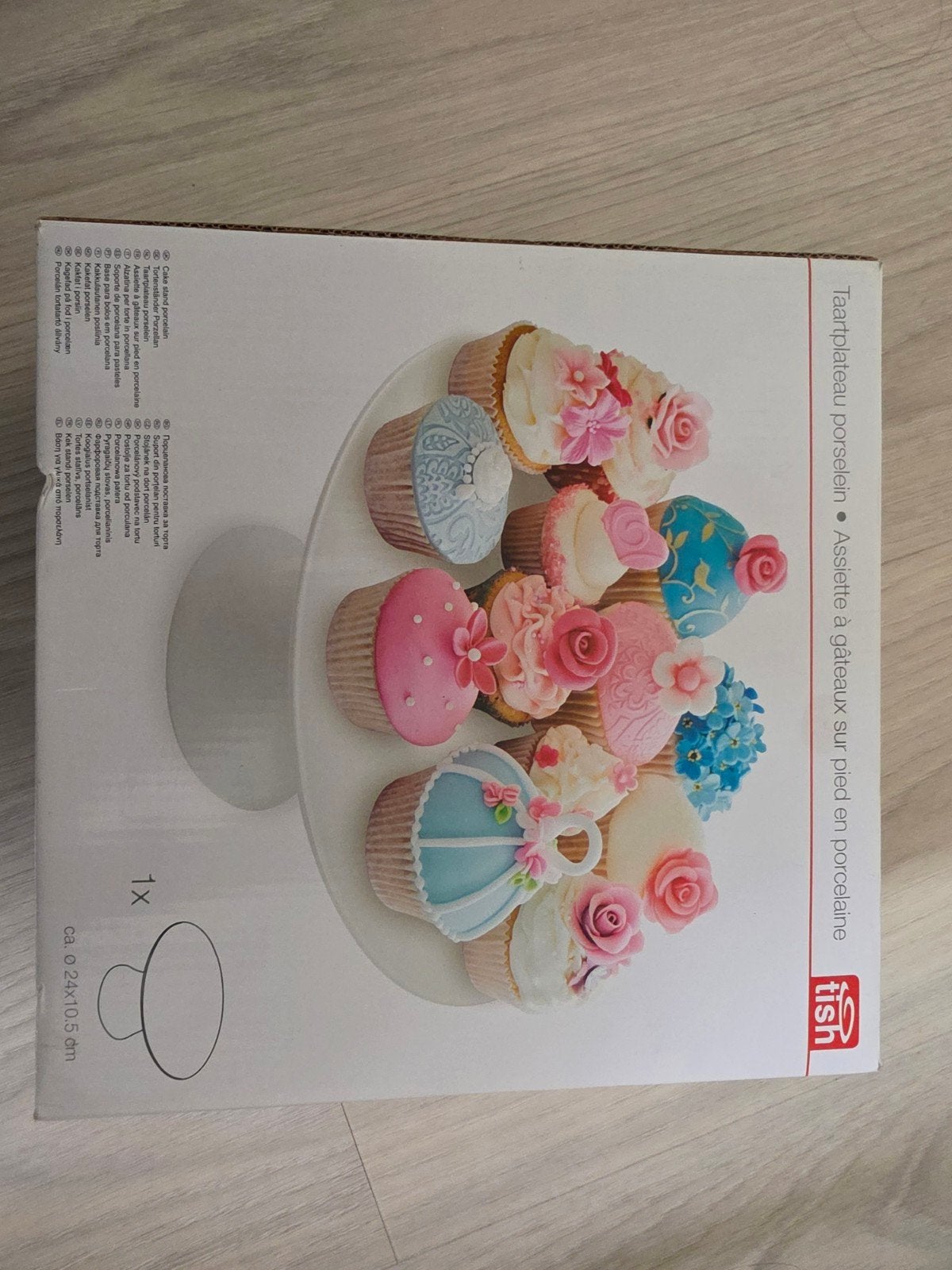 Taart plateau 24cm, Ophalen of Verzenden, Nieuw, Taarten, Versiering