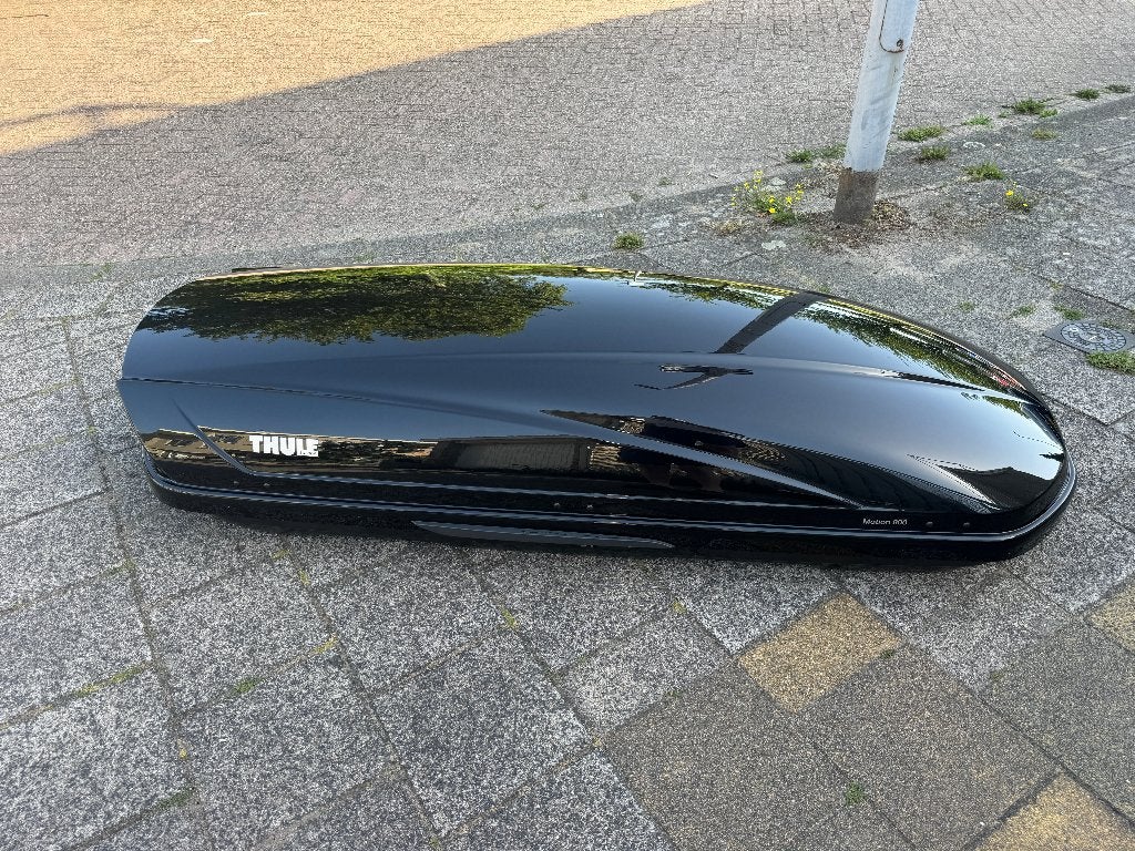 THULE Motion XL / 800 – Glossy Black | Dakkoffer 460 liter, Auto diversen, Dakkoffers, Ophalen, Zo goed als nieuw