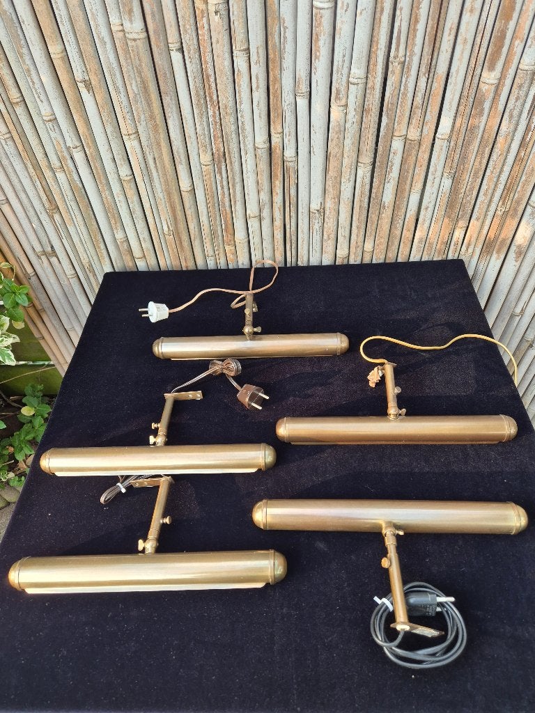 Wandlampen – Schilderijlampen – Kastlampen – 32 cm Breed, Gebruikt, E14 (klein), Ophalen of Verzenden, Overige kleuren