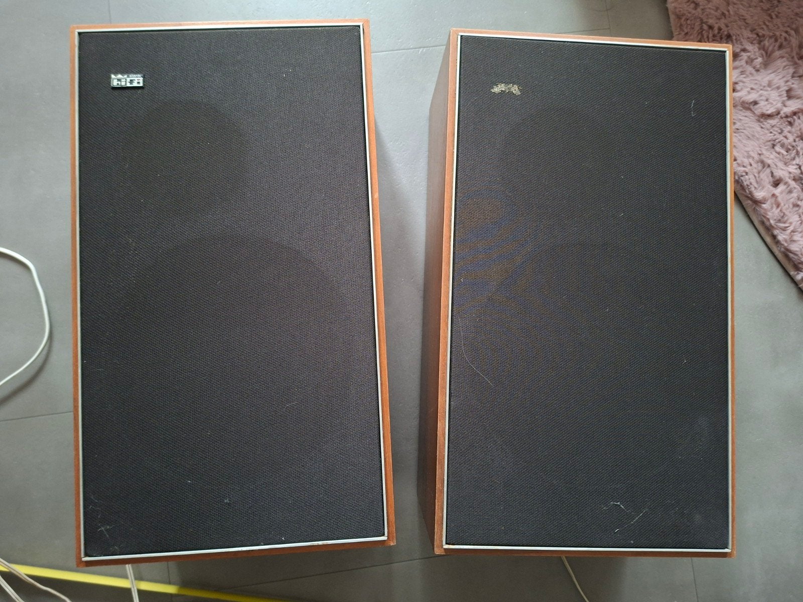 Vintage Philips Stereo HIFI Speakers TA-5423/14Z, Ophalen of Verzenden, Gebruikt, Boekenplank luidspreker, Philips