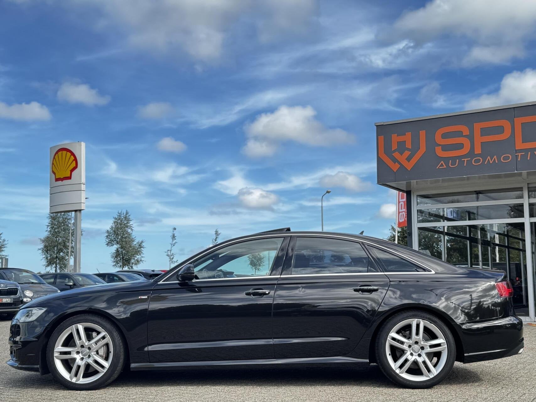 Audi A6 Limousine 3.0TFSI quattro S-Line|334PK|Pano|Bose|ACC, Auto's, Automaat, Gebruikt, 2995 cc, Bruin