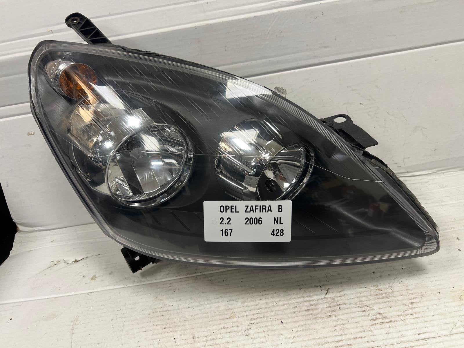 Opel Zafira B Rechtsvoor Koplamp (2005 - 2014), Gebruikt, Opel Automobile GmbH, Ophalen of Verzenden, Kontakt@opel-infoservice.de