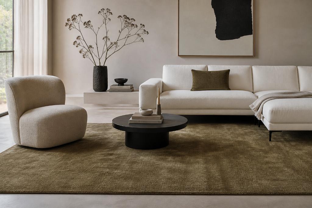 Karpet NIEUW Mart Visser, Ophalen, 200 cm of meer, Rechthoekig, Groen