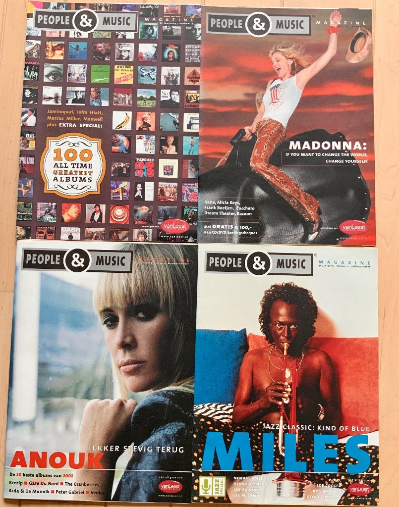 Van Leest “People & Music” 4x, Ophalen of Verzenden, Zo goed als nieuw, Artiest
