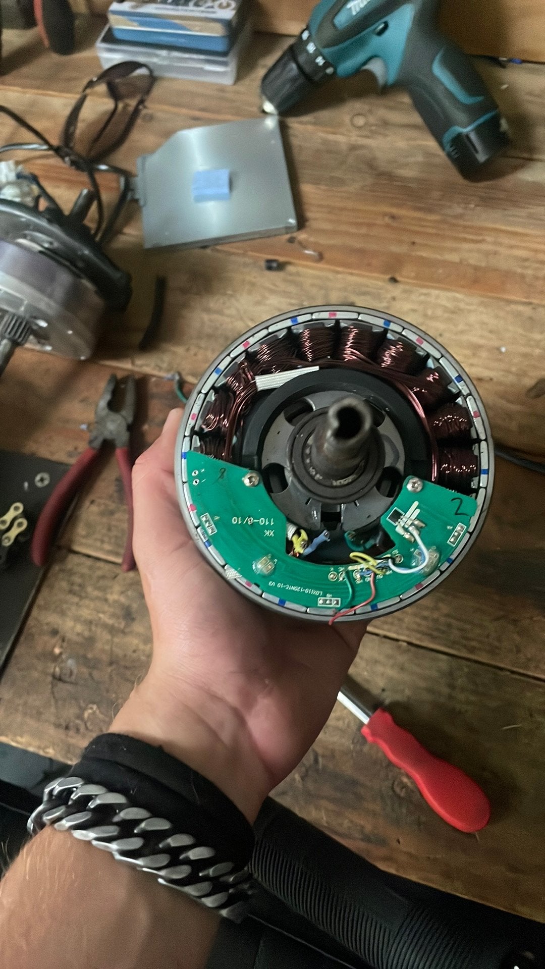 Fatbike motor met kapotte motor kabel, Fietsen en Brommers, Ophalen, Gebruikt, Overige typen
